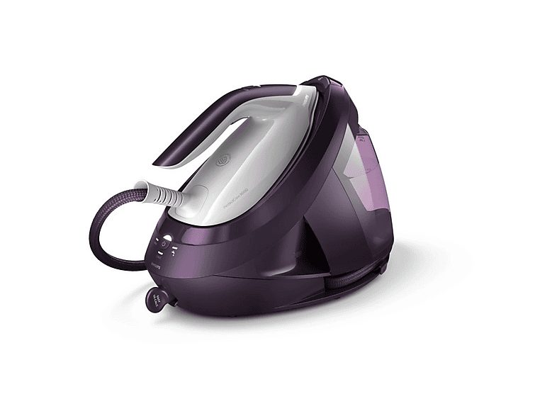 Centro de planchado - PHILIPS PSG8050/30, 2700 W, 600 g/min, 8 bar, Suela de SteamGlide, Púrpura