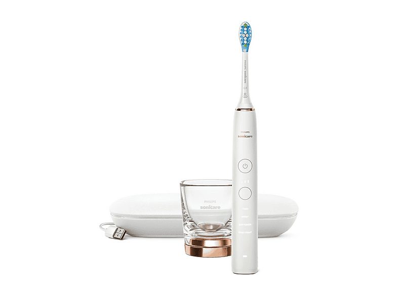 Cepillo eléctrico - PHILIPS HX9911/94, 3 velocidades, Blanco