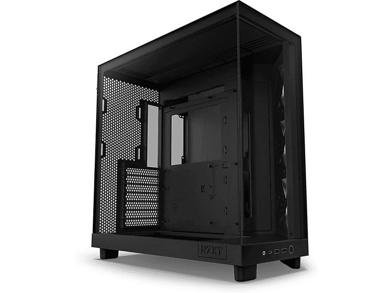 Chasis PC  - H6 Flow RGB NZXT, Negro