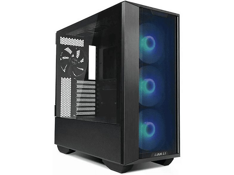 Chasis PC  - Lancool III LIAN LI, Negro, Transparente