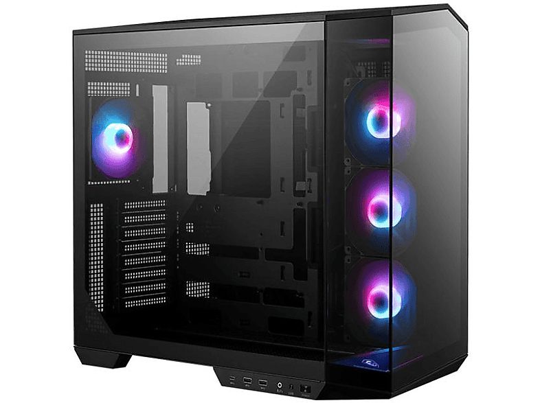Chasis PC  - MAG PANO 100R PZ MSI, Negro