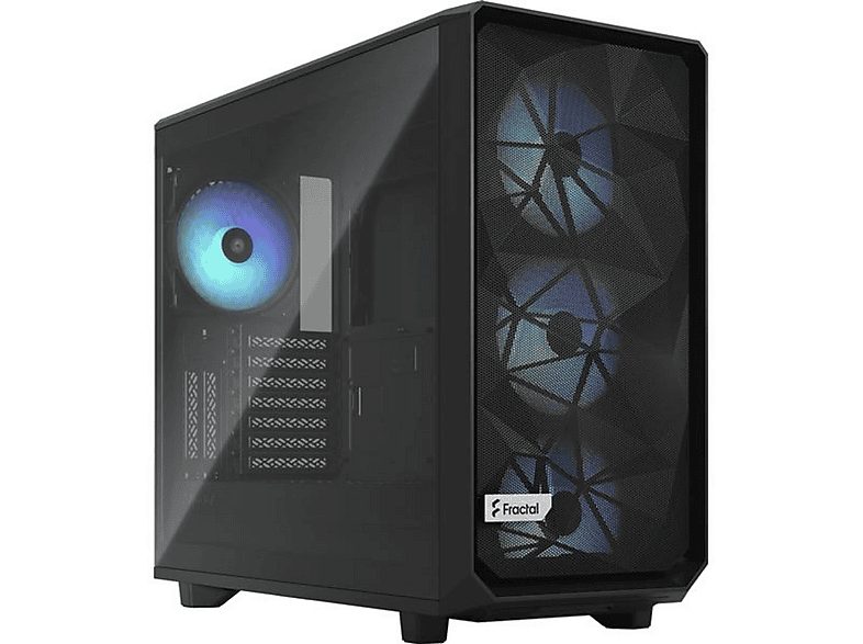 Chasis PC  - Meshify 2 RGB FRACTAL DESIGN, Negro