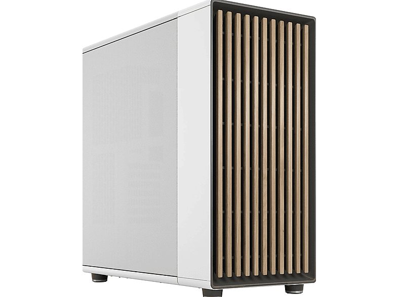 Chasis PC  - North North XL FRACTAL DESIGN, Blanco