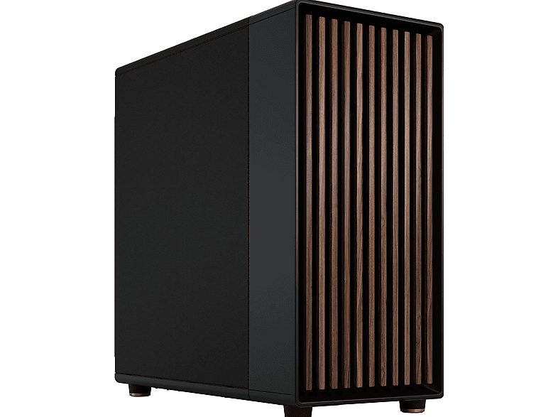 Chasis PC  - North XL FRACTAL DESIGN, Negro, Carbón vegetal