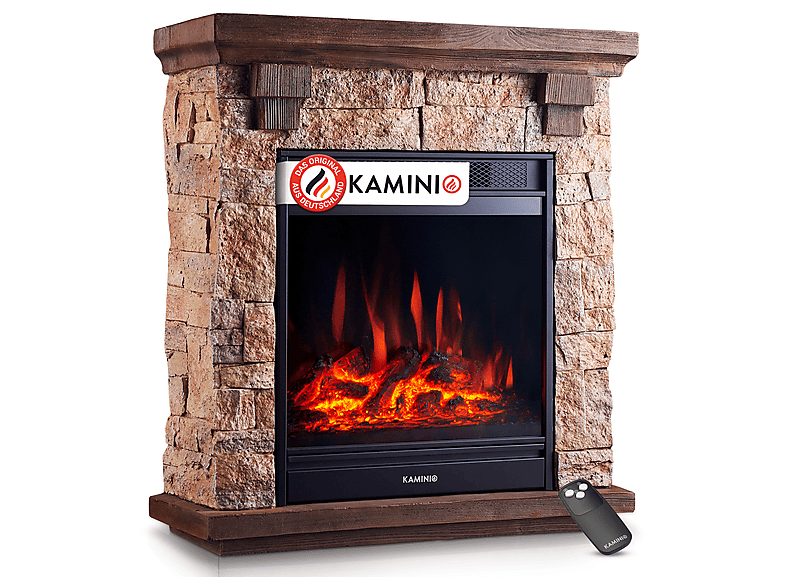Chimenea eléctrica - KAMINIO JUAN, 1800 W , Beige