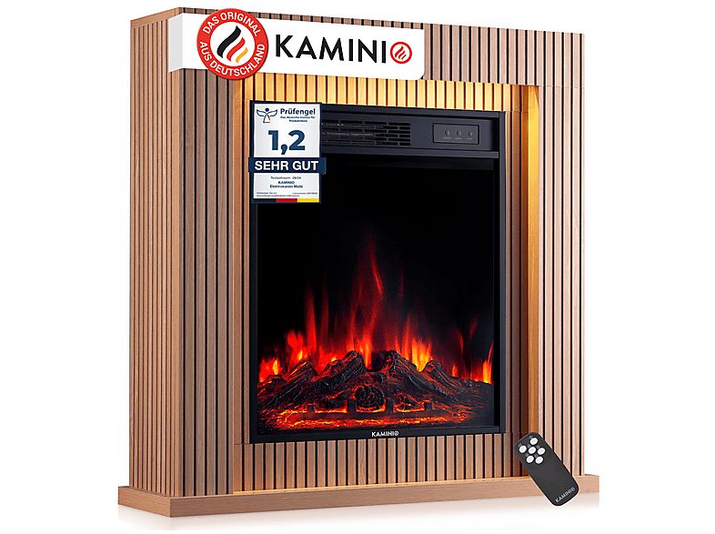 Chimenea eléctrica - KAMINIO MATTI 32, 1800 W , Panel