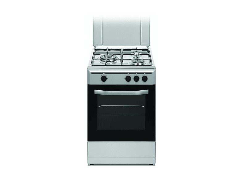 Cocina de gas  - CB5530IN VITROKITCHEN, 3 zonas, 48 l, No, 50 cm, Inox