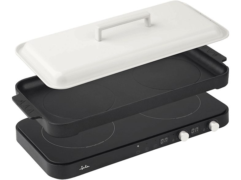 Cocina eléctrica  - JEVI1470 JATA, Negro