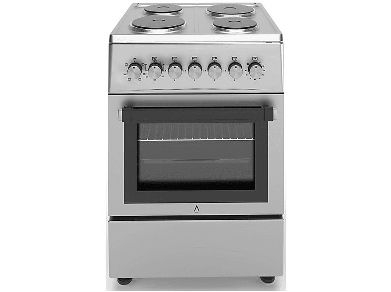 Cocina eléctrica  - VULCANO LUX-60E ALPHA, 57 cm, Inox
