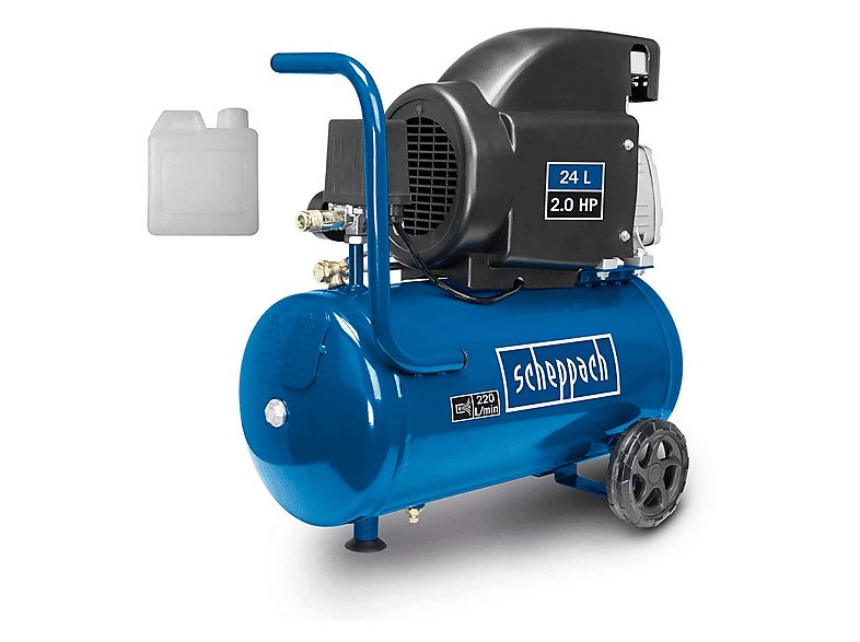 Compresor de Aire  - HC26 SCHEPPACH, Azul
