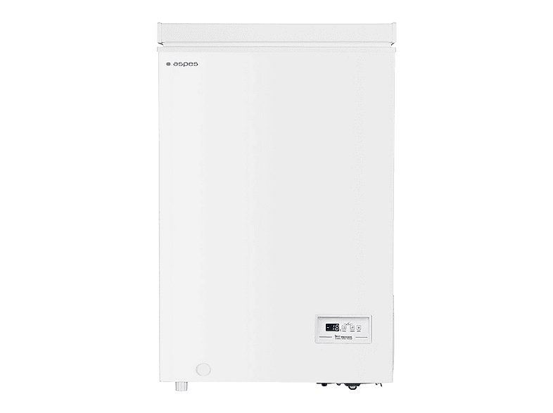 Congelador horizontal - ASPES ACH1001EDC, 0,29 l, 846,5 mm, Blanco