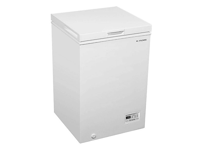 Congelador horizontal - ASPES ACH1103, 545 mm, Blanco