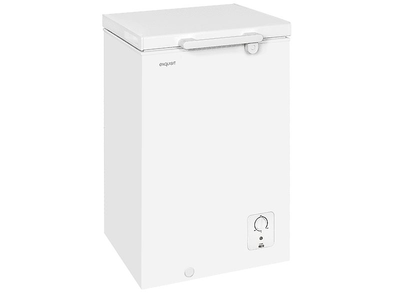 Congelador horizontal - EXQUISIT GT100-010E, 95 l, 854 mm, Blanco,Entrega en Domicilio