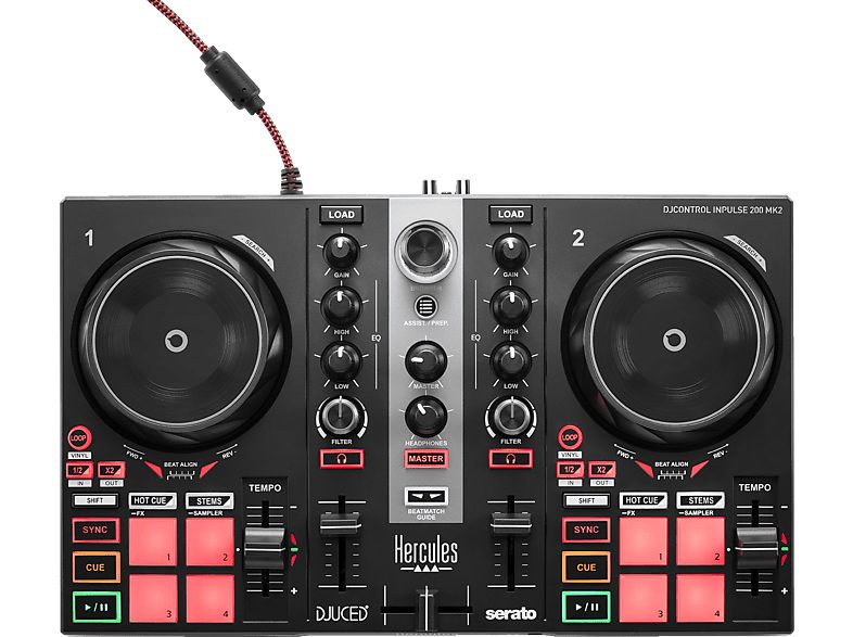 Controladora DJ  - 4780940 HERCULES, Negro