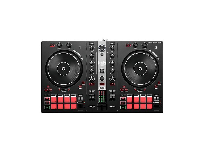 Controladora DJ  - DJCONTROL INPULSE 300 MK2 HERCULES, Negro