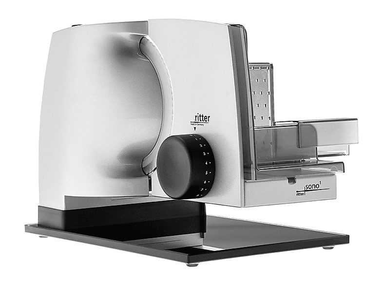 Cortafiambres - RITTER Sono 1, 65 W, Negro, Acero inoxidable