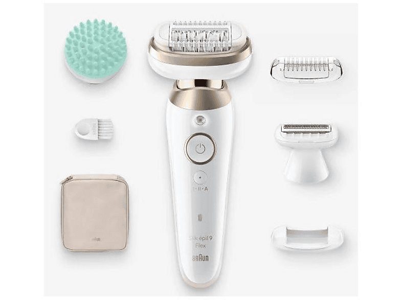Depiladora  - 7500435225281 BRAUN, Oro, Blanco