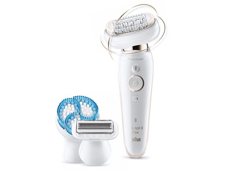 Depiladora  - 81688637 BRAUN, 2 velocidades, Blanco