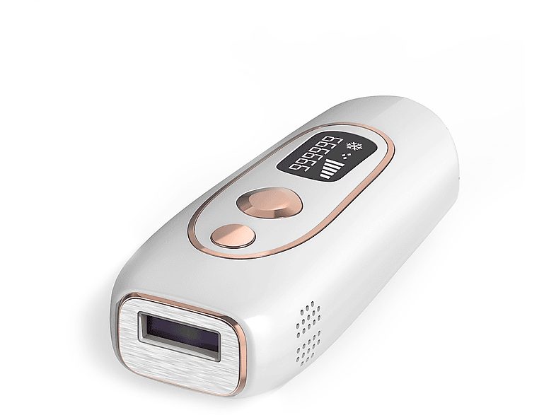 Depiladora IPL - IDERMIA T38s De luz pulsada. 2 modos de uso. Dispone de pantalla digital LED., Blanco