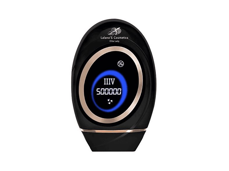 Depiladora IPL - LALANOS COSMETICS LC-11, Negro / Oro