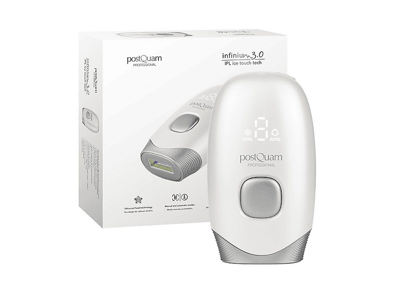 Depiladora laser - ITALIAN DESIGN INFINIUM, Blanco