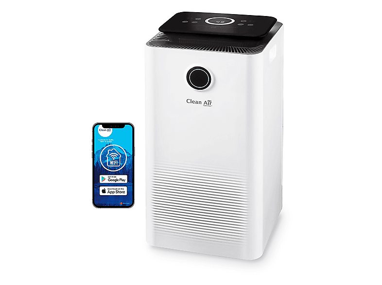 Deshumidificador - CLEAN AIR OPTIMA CA-704 Smart, 3 l, 40 m², Blanco