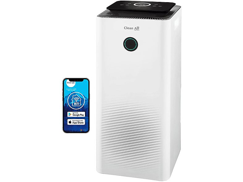 Deshumidificador - CLEAN AIR OPTIMA CA-707 Smart, 4 l, 70 m², Blanco