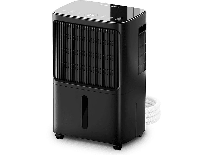 Deshumidificador - ERIKSSØN 16L/24h Dry Pro Plus, 1,8 l, 70 m², Negro