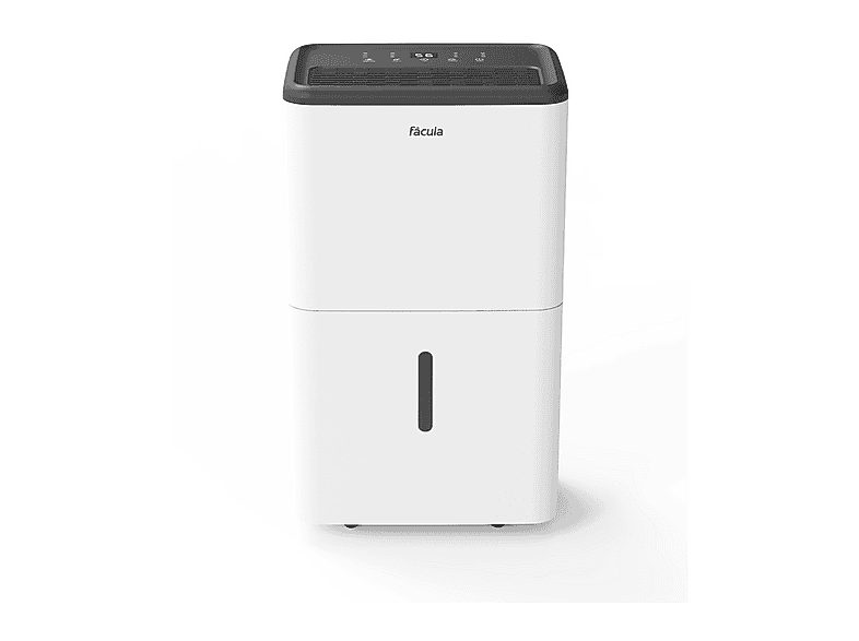Deshumidificador - FACULA Siroco 40 l/día, 6,5 l, 50 m², Blanco