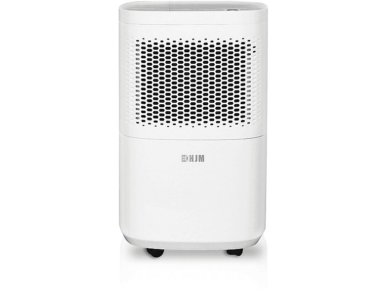 Deshumidificador - HJM DHM12L, Capacidad 12L/día, Superficie 20-25 m2, Silencioso, Depósito 2,2L, Filtro de Aire, 210W, 2,2 l, 20 m², blanco