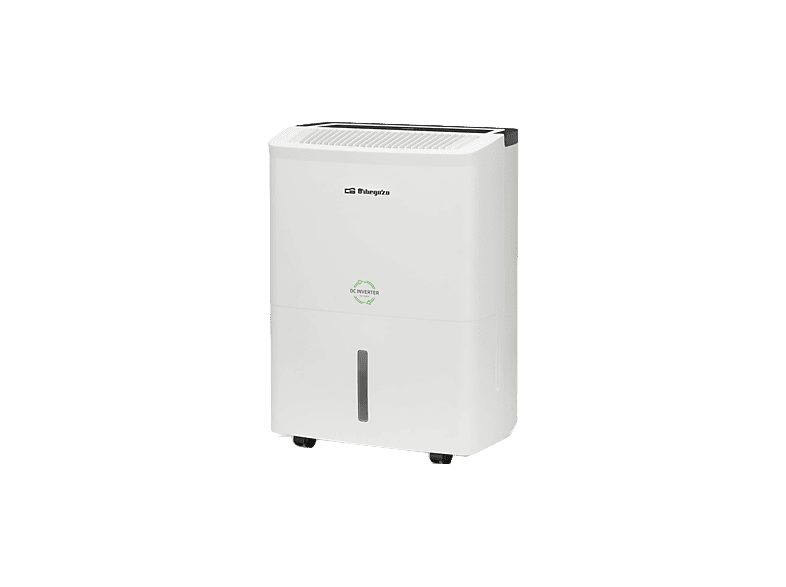 Deshumidificador - Orbegozo DHM 2010, 4.5L, 120m², Motor DC Inverter, Modo secarropa, Blanco
