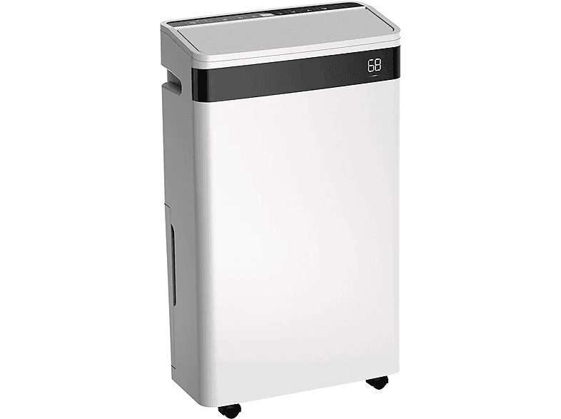 Deshumidificador - PURLINE DRYOS 20, 5,5 l, 35 m², Blanco