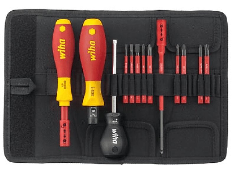 Destornillador  - 40674 WIHA, Rojo, Amarillo