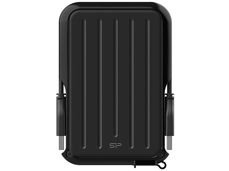 Disco duro externo 128 GB - SILICON POWER SP050TBPHD66LS3K, 2,5 ", HDD, Negro