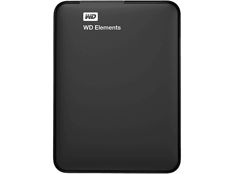 Disco duro externo 1,5 TB - WD WESTERN DIGITAL 2.5 ", 2,5 ", HDD, Negro