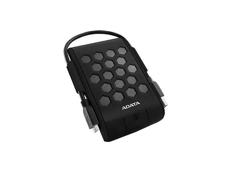 Disco duro externo 2 TB - ADATA AHD720-2TU3-CBK, 2,5 ", HDD, Negro