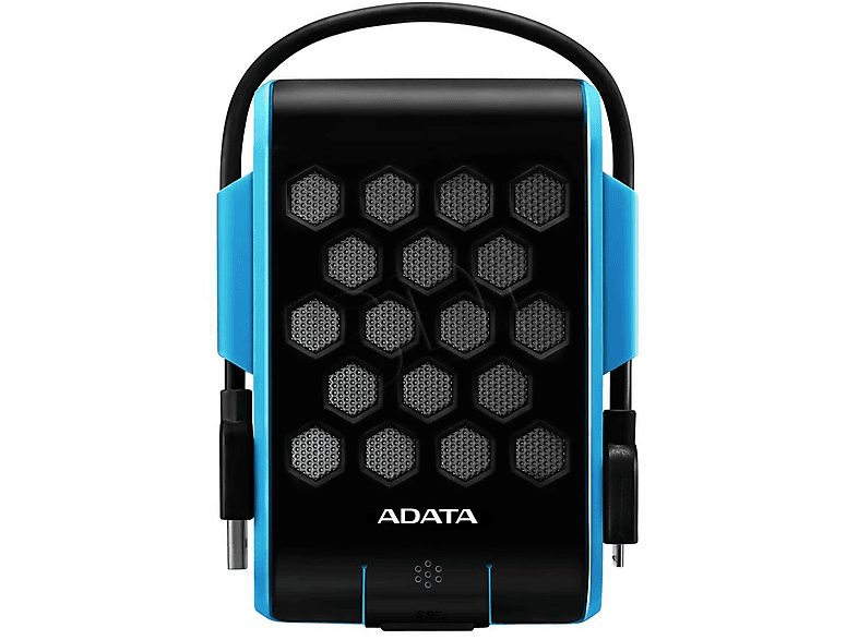 Disco duro externo 2 TB - ADATA AHD720-2TU3-CBL, 2,5 ", HDD, Negro