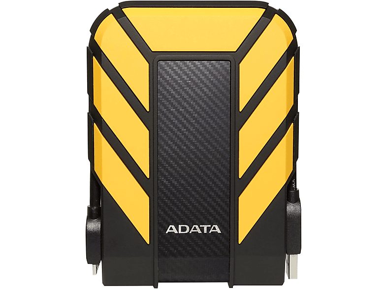Disco duro externo 2 TB - ADATA HD710 Pro, 2,5 ", HDD, Negro, Amarillo