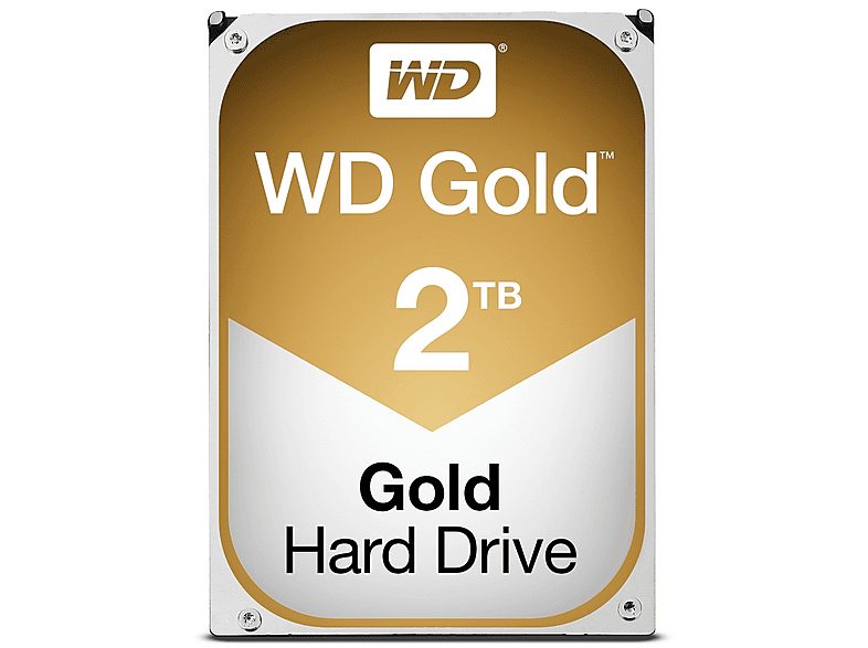Disco duro HDD interno 2 TB - WESTERN DIGITAL Gold, Interno