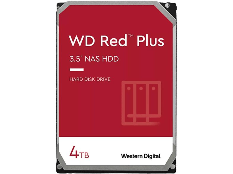 Disco duro HDD interno 4 TB - WD WD40EFPX, Interno, 300