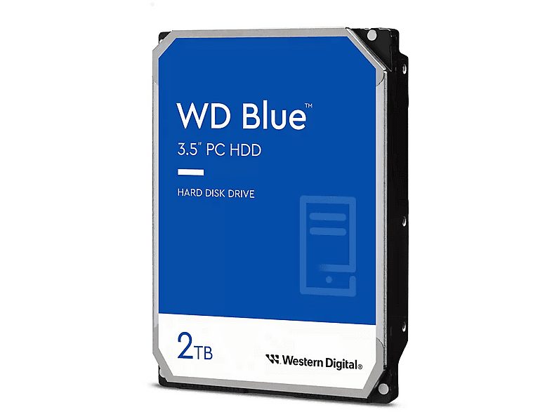 Disco duro interno 2 TB - WESTERN DIGITAL WD20EARZ, Interno