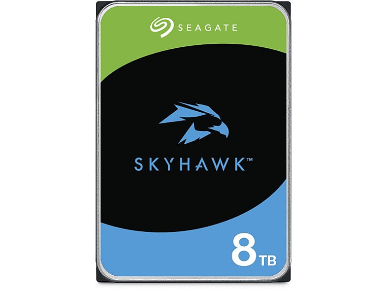 Disco duro interno 8 TB - SEAGATE Seagate SkyHawk 3.5" 8 TB Serial ATA III, Interno, 300