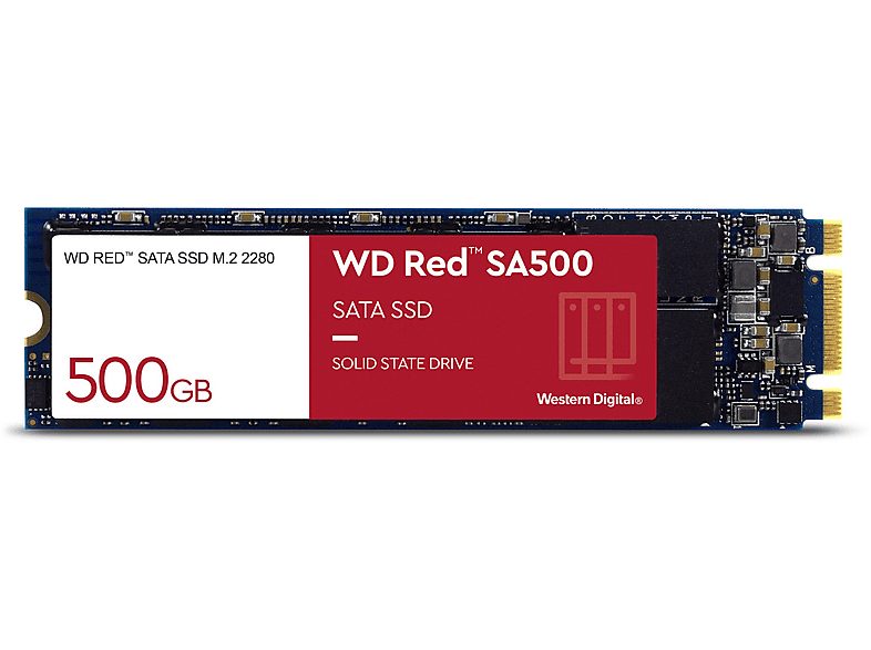 Disco duro SSD interno 500 GB - WD WD Red SA500, Interno