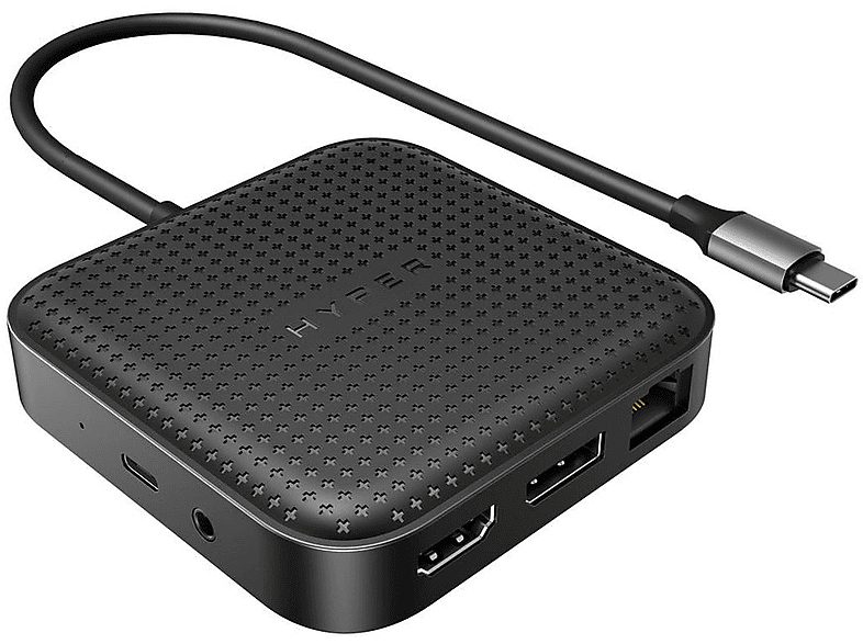Dock  - HD USB4 MOBILE DOCK HYPER, Negro