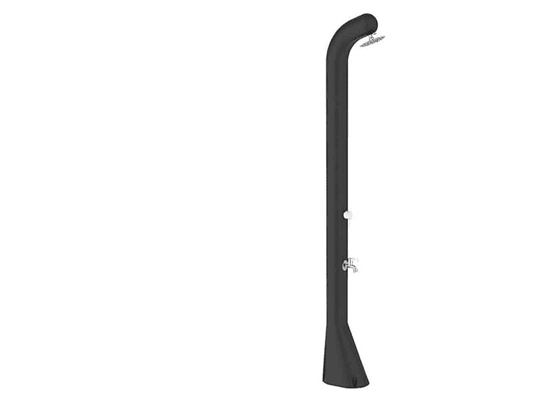 Ducha solar de piscina - ASTRALPOOL Lively 25L Con Lavapies - Negro