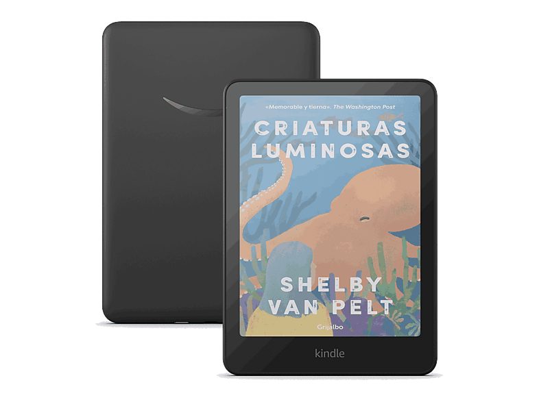 eBook - Amazon Kindle Colorsoft, 7.05", 16 GB Capacidad, 150ppi a color, Luz cálida azustable, USB-C, Negro