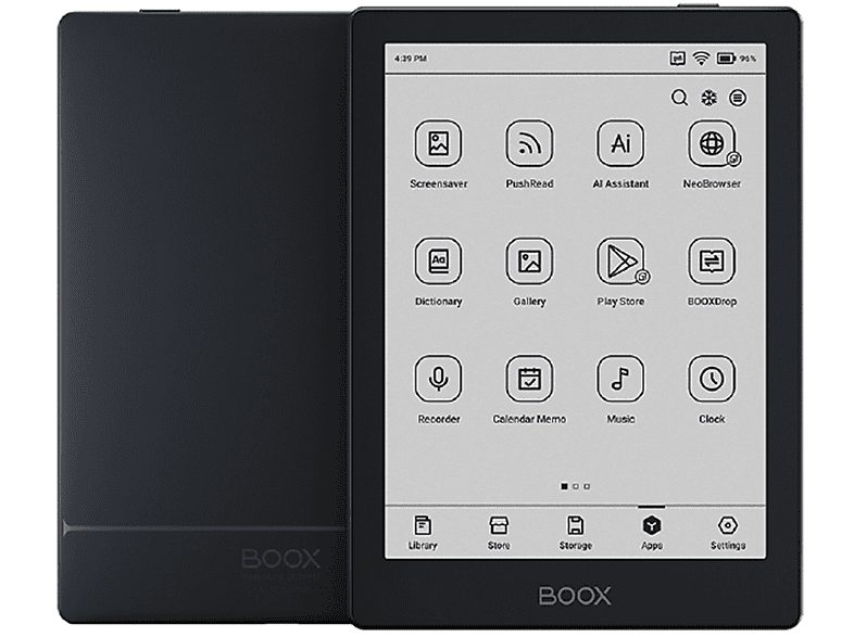 eBook - ONYX BOOX Go 6, 6 ", 32 GB, 1448 x 1072 Pixel, E Ink Carta, Negro