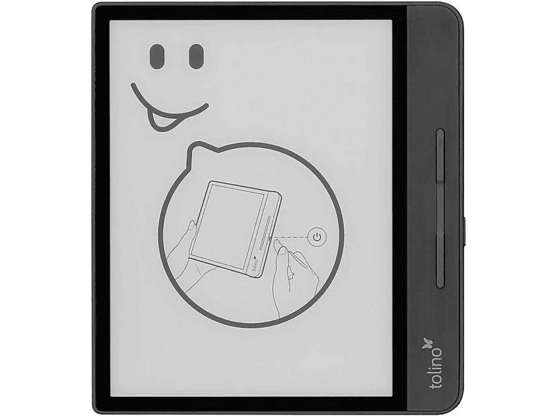 eBook - TOLINO 4016621128319, 8 ", 8 GB, 1440 píxeles, Negro