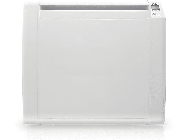 Emisor térmico - HJM ELVA 1500, Emisor Térmico Cerámico de Bajo Consumo-Programable, Funciones Ahorro, Modo Turbo,  15 m², 1500 W, Blanco