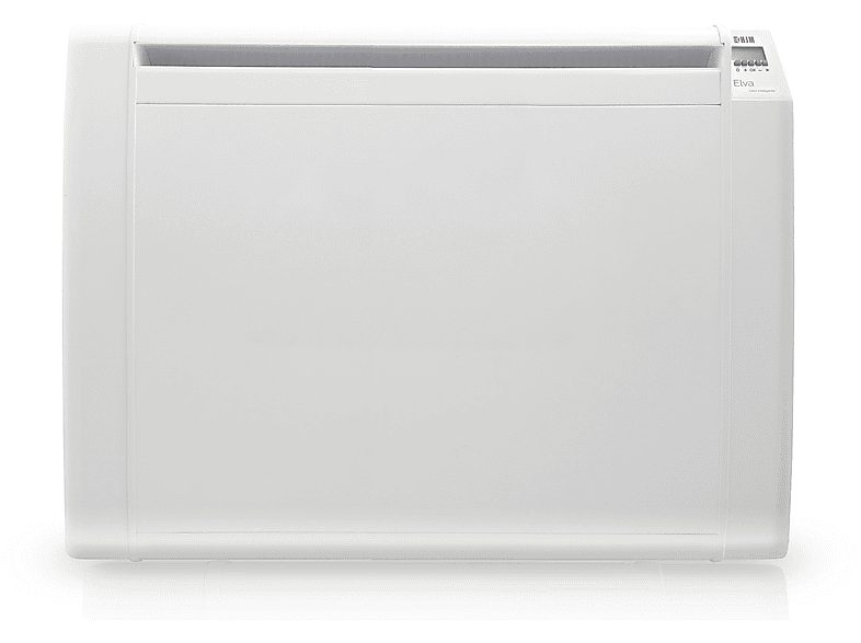 Emisor térmico - HJM ELVA 2000, Emisor Térmico Cerámico de Bajo Consumo-Programable, Funciones Ahorro, Modo Turbo, 20 m², 2000 W, Blanco